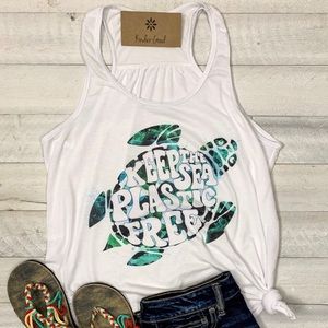 Keep The Sea Plastic Free Tank Top